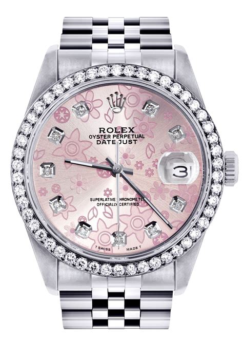 rolex flower face